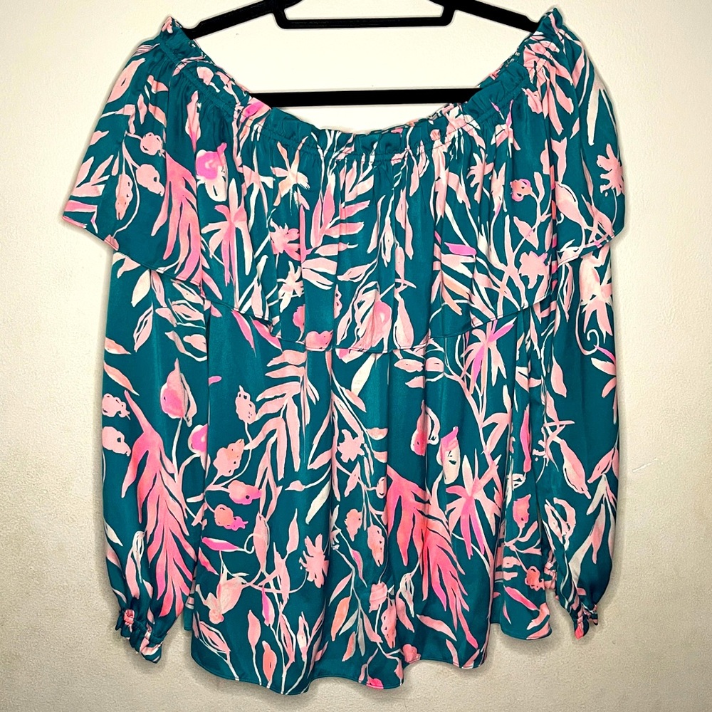 Lilly Pulitzer Off-Shoulder Top